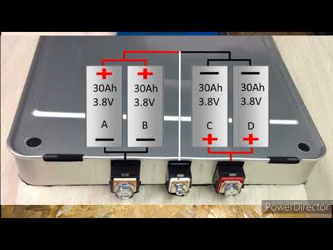 Видео: Разборка аккумулятора  Nissan Leaf.  Подключение параллельно.