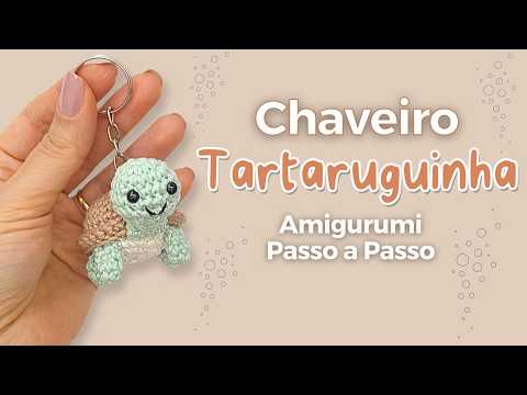 Видео: Брелок-черепаха амигуруми 🐢 | Легкий пошаговый урок вязания крючком