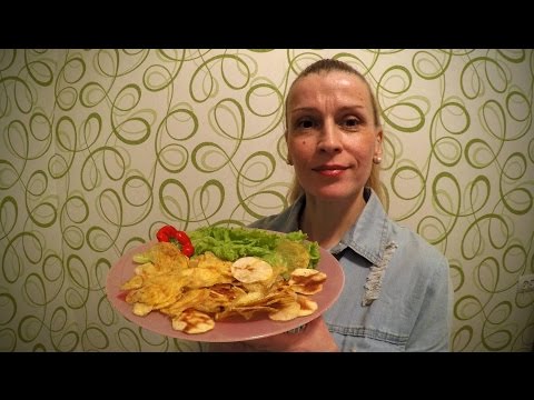 Видео: Картофельные чипсы в микроволновке за 5 минут простой рецепт закуски!