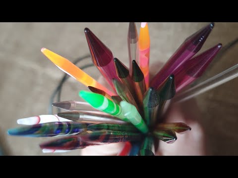 Видео: Спицы прозрачные/Мои 500 пар спиц  #4/вязание