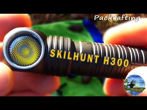 Видео: налобный #фонарь #SKilhunt H300 #Packrafting