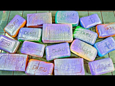 Видео: ASMR SOAP. Резка мыла. Кубики. Satisfying video. Soap cubes cutting ‎@ASMRSOAPUK