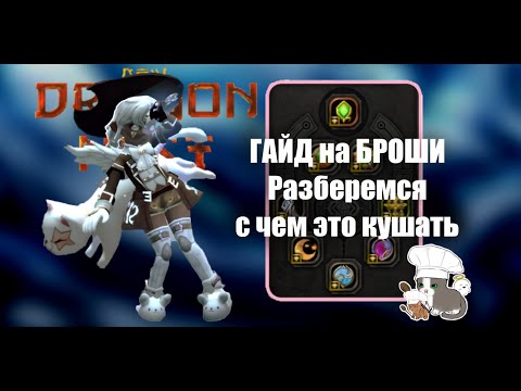 Видео: ГАЙД на БРОШИ (полный гайд) и с чем их кушать [New Dragon Nest - драгон нест]