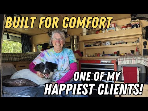 Видео: Она продумала каждую деталь для идеального фургона