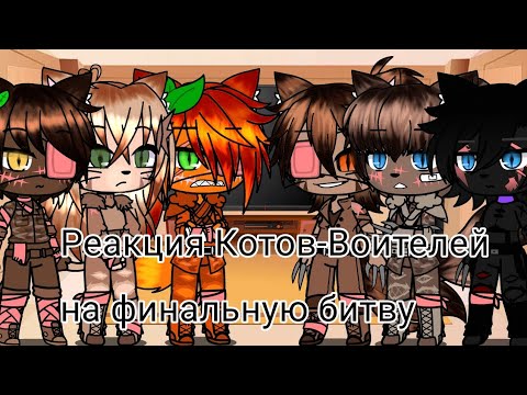 Видео: Реакция 😺Котов-Воителей😺 на финальную битву (чит. описание)