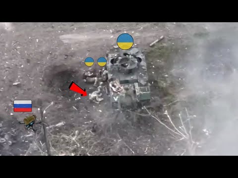 Видео: Украинцы пытались прорвать Гуляйполь, но операторы российских дронов были готовы — и тогда произошло
