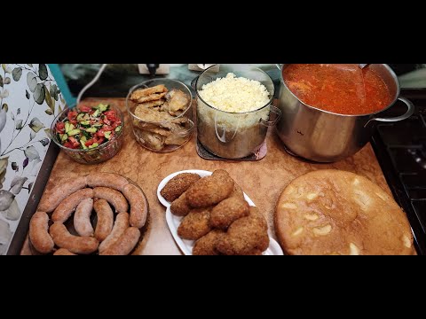 Видео: Наготовила !!! Меню на 2 - 3 дня !!! / Delicious menu for 2-3 days!!!