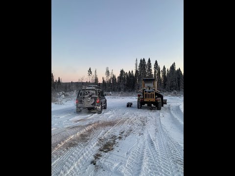 Видео: Лесовозные дороги.Карелия.Зима.Два.