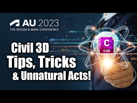 Видео: Советы, хитрости и противоестественные действия в Civil 3D — AU2023