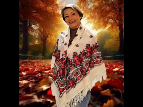 Видео: Осень - цветут сады 🌸🌸🌸Павловопосадские платки в Минске - Светлана