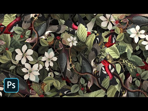 Видео: Как создавать детальные графические узоры в Photoshop