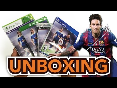 Видео: FIFA 16 (Xbox One/PS4/PS3/Xbox 360) Распаковка!!