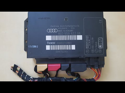 Видео: Ауди A6 C5 блок  комфорта.назначение проводов