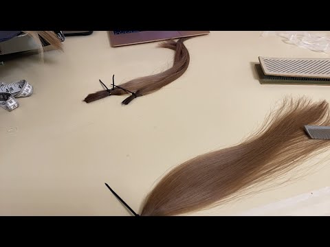 Видео: Лентирование волос. Биоленты ответы на вопросы.  How To Make Tape Hair Extensions