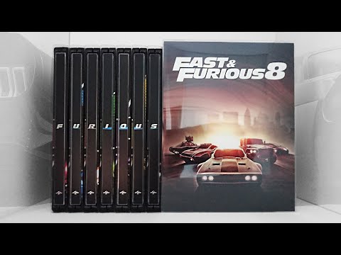 Видео: Коллекция: Форсаж на Blu-Ray в Stellbook'ах