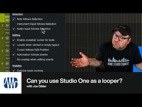 Видео: Можно ли использовать Studio One как лупер? | PreSonus