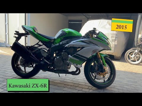 Видео: Мотопідбір. Kawasaki ZX-6R 2015 з пробігом 10 тис км за 9700$. Багато діагностики не буває