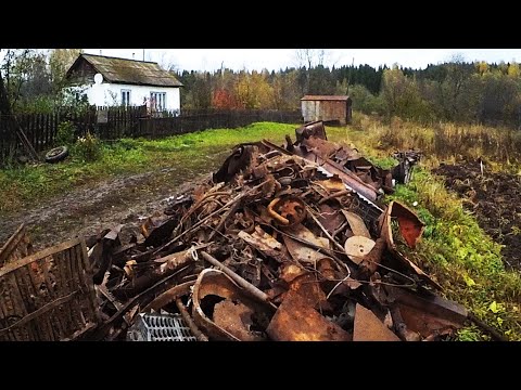 Видео: Клондайк металла недалеко от дома.