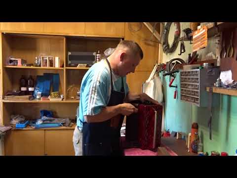 Видео: Заказная гармонь Фа-мажор. Аккорд Александра Ланина!!