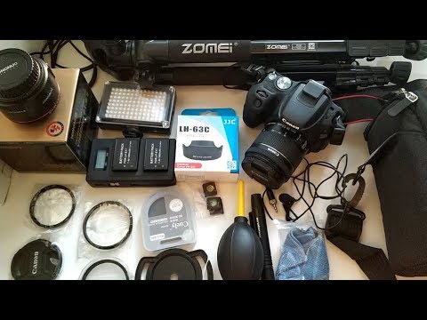 Видео: Canon EOS 200D 250D. Полезные апгрейды и аксессуары  с Aliexpress