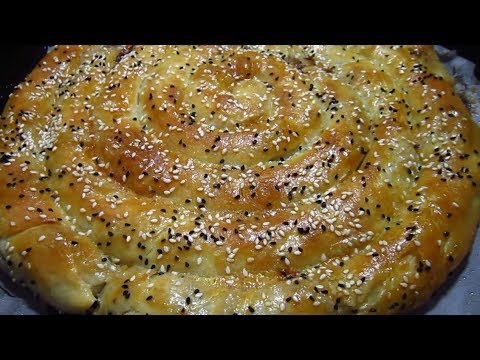 Видео: Börek -Турецкий слоёный пирог с мясом/Turkish puff pie with meat