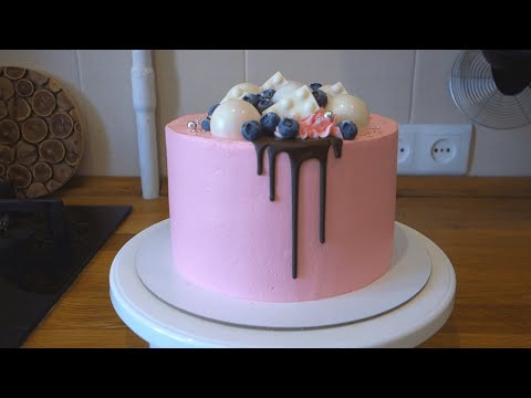 Видео: Шоколадные подтеки на торте. Как сделать шоколадную глазурь для торта КОТОРАЯ ВСЕГДА ПОЛУЧАЕТСЯ!