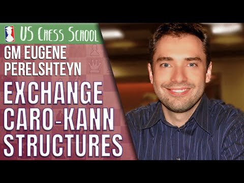 Видео: ГМ Юджин Перлс: Разменные структуры Каро-Канн | Шахматная школа США, 30.12.2021