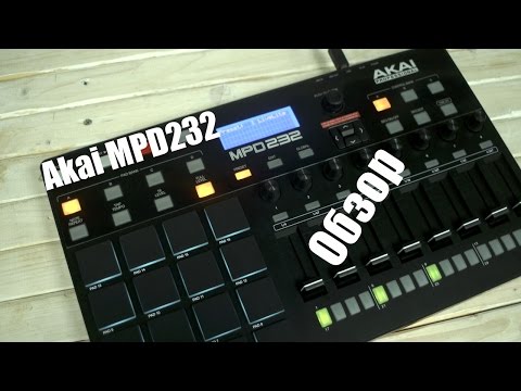 Видео: Akai Pro MPD232 Обзор. Sound Check