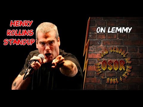 Видео: Стендап Генри Роллинза: О Лемми
