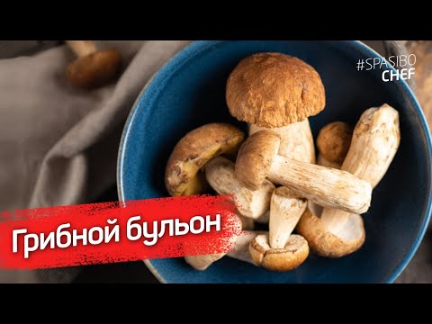 Видео: НАСЫЩЕННЫЙ ГРИБНОЙ БУЛЬОН - рецепт шеф повара Волкова-Медведева
