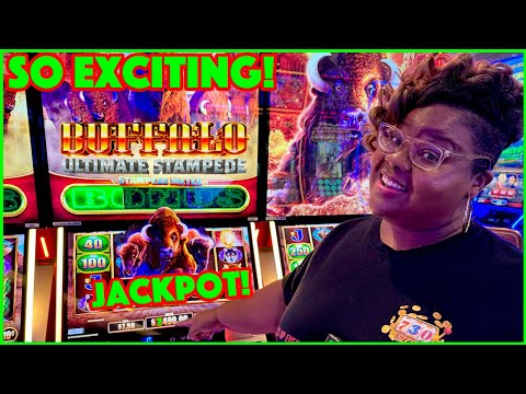 Видео: До последних 26 долларов и сорвите джекпот! Buffalo Ultimate Stampede