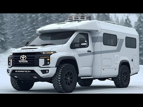Видео: 2026 Toyota Luxury RV Camper — Роскошный дом на колесах нового поколения! 🚙✨