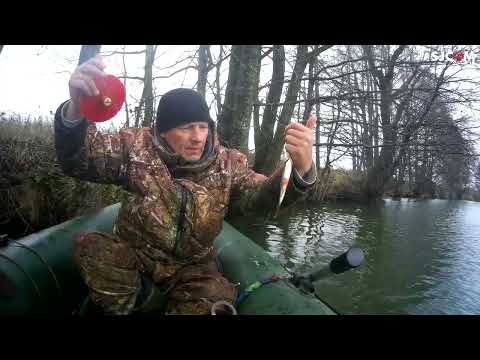Видео: Рыбалка в Беларуси. Щука на кружки поздней осенью. Погода просто жесть. Выпуск 150.