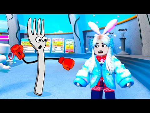 Видео: МЕНЯ СБИЛА ВИЛКА 😅 игра роблокс лавина