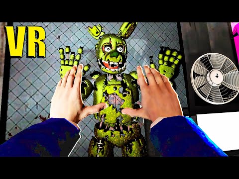 Видео: VR АНИМАТРОНИКИ ПУГАЮТ ОХРАННИКА OCULUS QUEST 3 В ГАРРИС МОД GMOD FNAF COOP Garry's Mod