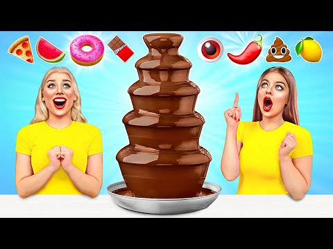 Видео: Шоколадный Фонтан Челлендж c Jelly DO Challenge