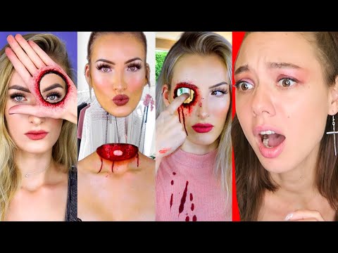 Видео: ЭТО МАГИЯ! ЖУТКИЙ и НЕОБЫЧНЫЙ МАКИЯЖ