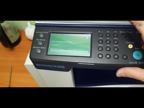 Видео: Xerox SC2020 замена девелопера. Developer Unit replace