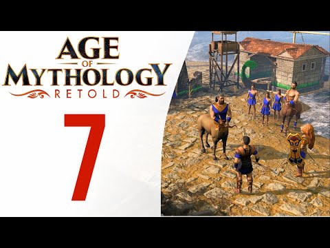 Видео: Снова разбойники ⚡ Прохождение Age of Mythology: Retold #7 [Падение трезубца]