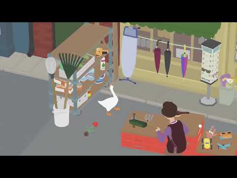 Видео: Собственно - ГУСЬ! Untitled Goose Game №1