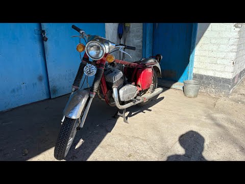 Видео: JAWA 350 старушка: зборка яви старушки после простоя. Часть 1