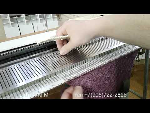 Видео: Продано. Silver reed SK160 вязальная машина 4го класса