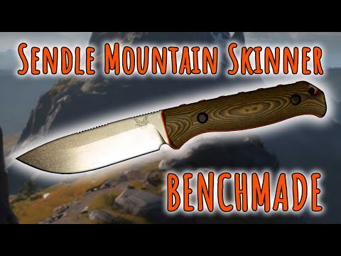 Видео: Benchmade Sendle Mountain Skinner 15002-1 CPM S90V | Обзор ножа