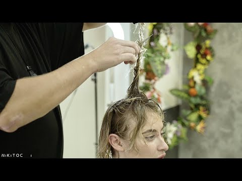 Видео: СТРИЖКА ДЛЯ КУДРЯВЫХ ВОЛОС: пошаговая техника