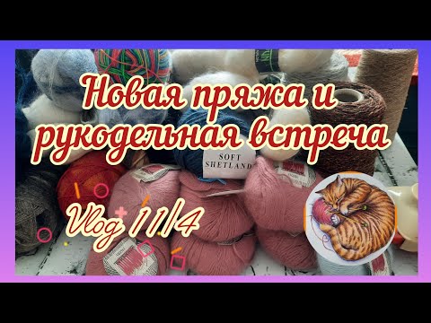 Видео: Никогда не знаешь, где найдёшь - где потеряешь  Vlog11/4 #вязание #knitting