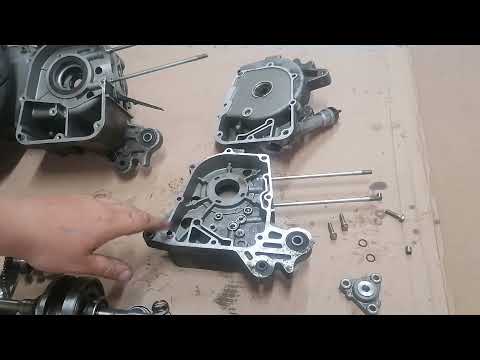 Видео: Как работает система смазки в двигателе скутера 139qmb. Развалился масляный фильтр