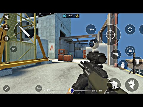 Видео: CS2 Mobile Android | CS Source Mod CS2 | Новое обновление!!! | Максимальные настройки - Poco F6 Pro