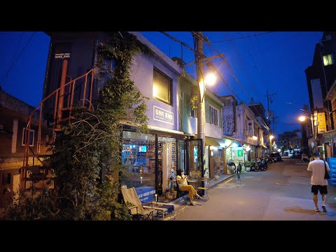 Видео: 【UHD】 4K Сеул Корея Ходить - Ханнам в Итэвон вечером (Сентябрь 2021 г.) (EP.176)