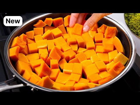 Видео: Полезно и ТАК ВКУСНО! Новый способ приготовить мускатную тыкву! Всего несколько ингредиентов!