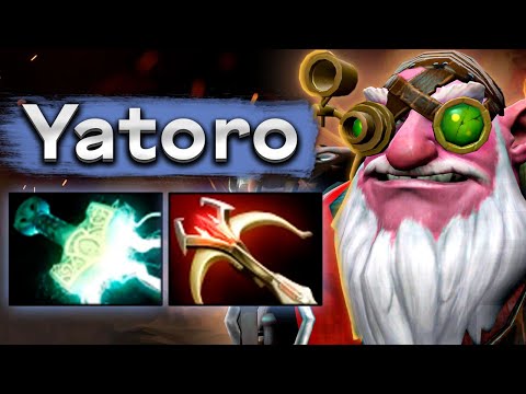 Видео: Яторо отдыхает от про доты на Снайпере - Yatoro Sniper 7.37 DOTA 2